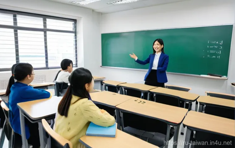 중화민국에서 한국어 배우기 - **Image Prompt 1: Cultural Blend and Affordable Learning in Taiwan**
    A bright, inviting interior...