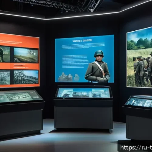 중화민국 독립운동 기념관 - A detailed scene of an interactive museum exhibit dedicated to the national liberation struggle, fea...